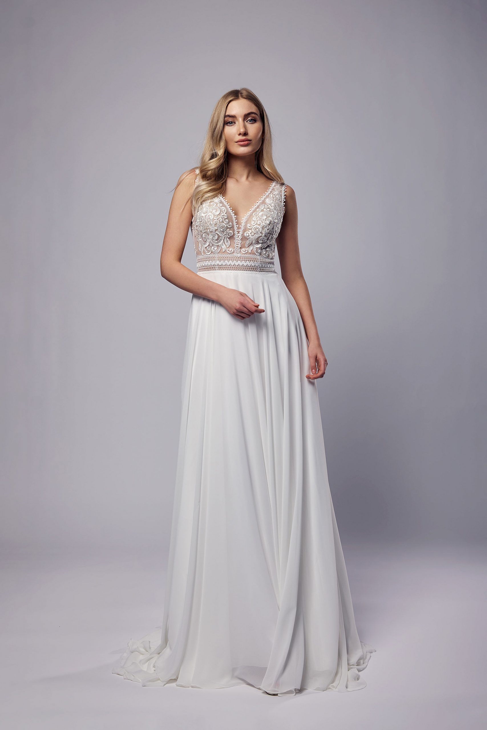 Amera Vera Light 2023 Brautkleid Standesamtkleid AL104 (1) Fashion Queen GmbH